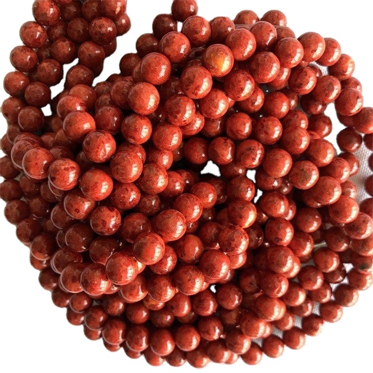 wholesale Apple  Red Coral 4mm 6mm 8mm Round  shape beads and smooth gemstone strings 11