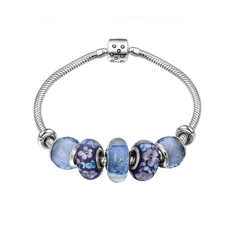 Isipho sophawu lwabantu abadala odumileyo 925 i-slick bracelet 7