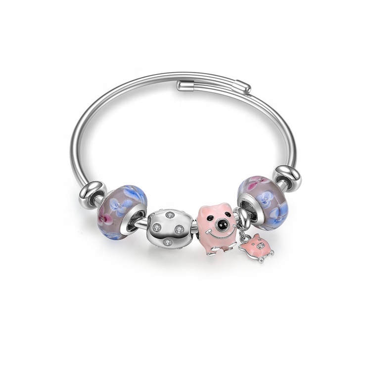 Isipho sophawu lwabantu abadala odumileyo 925 i-slick bracelet 13