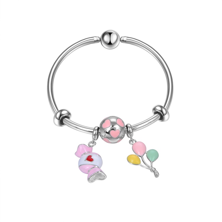 최고급 매력적인 925 스털링 실버 Bangles 팔찌 12