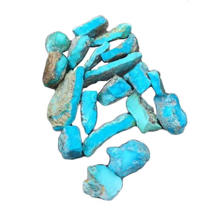 Loose tirkīza akmeņi tirkīza neapstrādāti akmeņi - kristāli dārgakmeņi rotaslietas padarīt neapstrādātu tirkīza 11