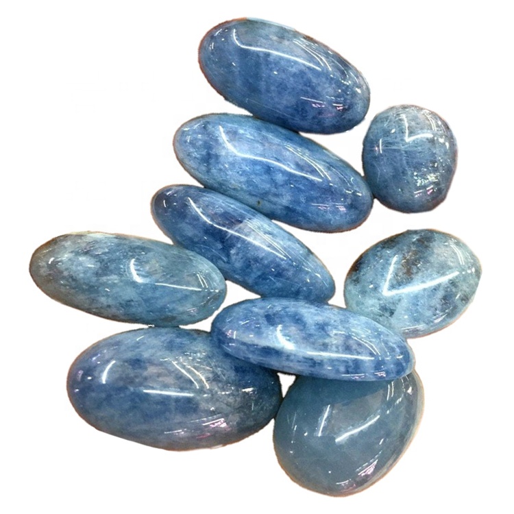 Gemothaichean cnùbagan Aquamarine Cabochon Cabochon Losotones Clach-obrach Smuthy 33