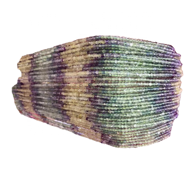 Multi florite rondelle stress beads talafeagai e faia asoa 31