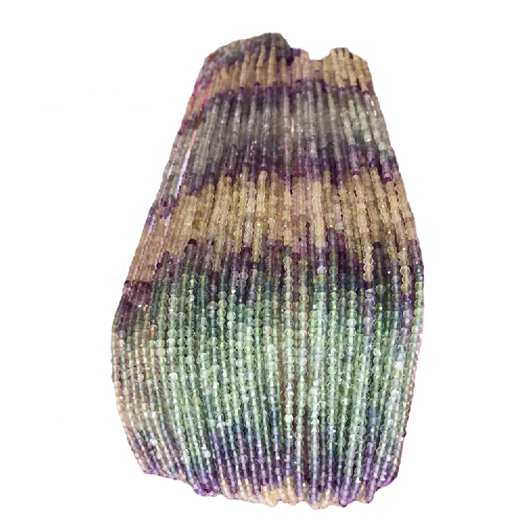 Multi florite rondelle stress beads talafeagai e faia asoa 33