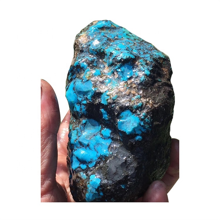 Dark Bule Spider Web TURQUOISE ROUPE MATERIA SpiderWeb TURQUOISE GIBBSITE Cabbing Rough Pyrite Crystal Shine 9