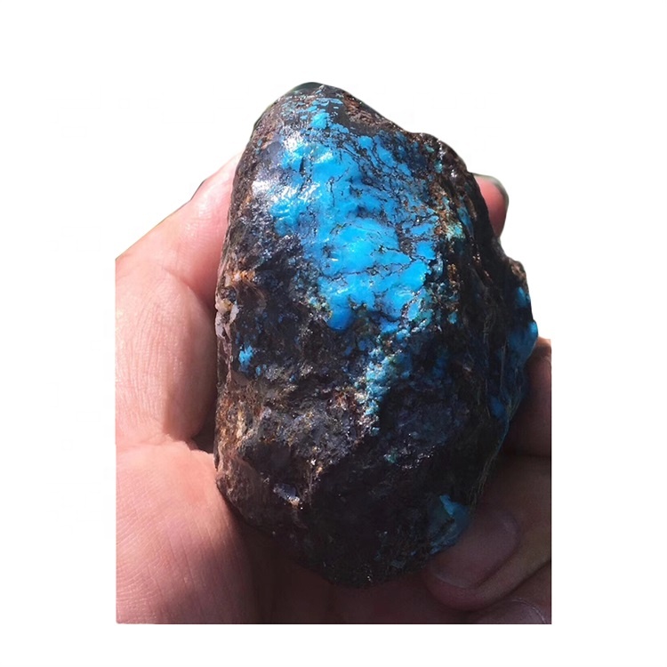 Dark Bule Spider Web TURQUOISE ROUPE MATERIA SpiderWeb TURQUOISE GIBBSITE Cabbing Rough Pyrite Crystal Shine 15