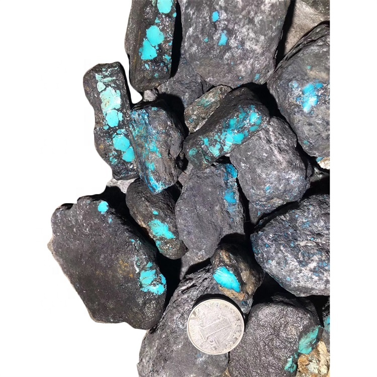 Genuine gemstone raro dormir beleza turquesa áspera vem do arizona EUA 8