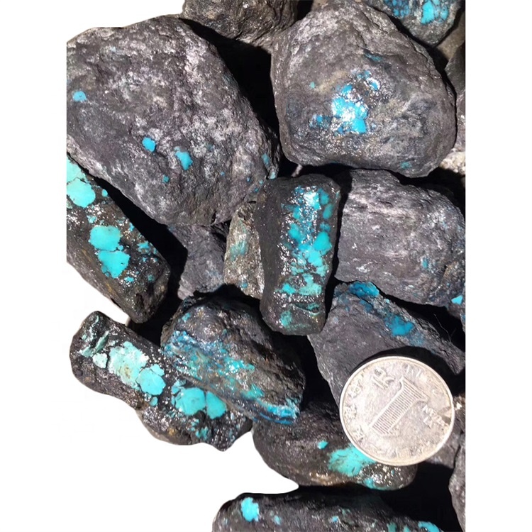 Genuine gemstone raro dormir beleza turquesa áspera vem do arizona EUA 12