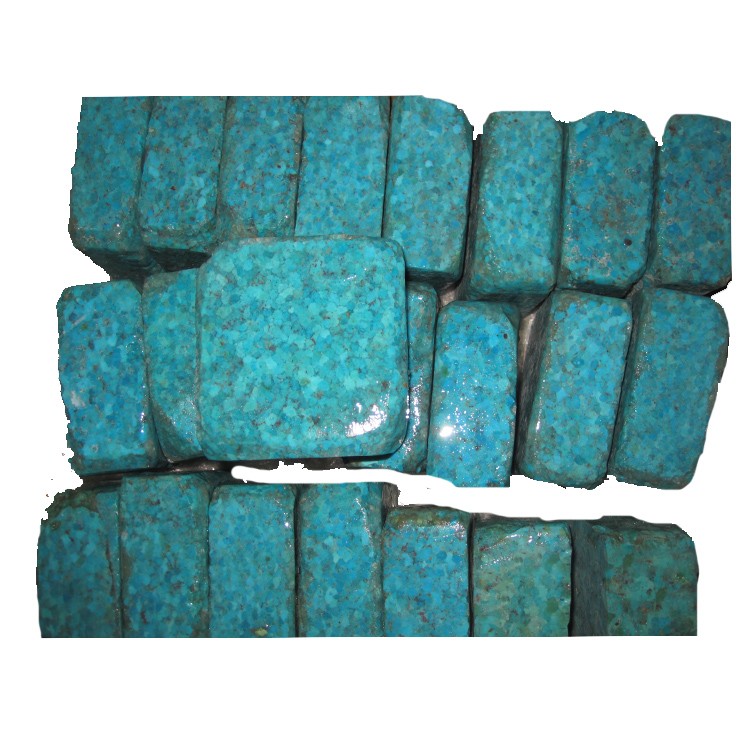 Koper Kingman Amerika turkoois myn natuurlik saamgeperste edelsteen turkoois maak groothandel 9