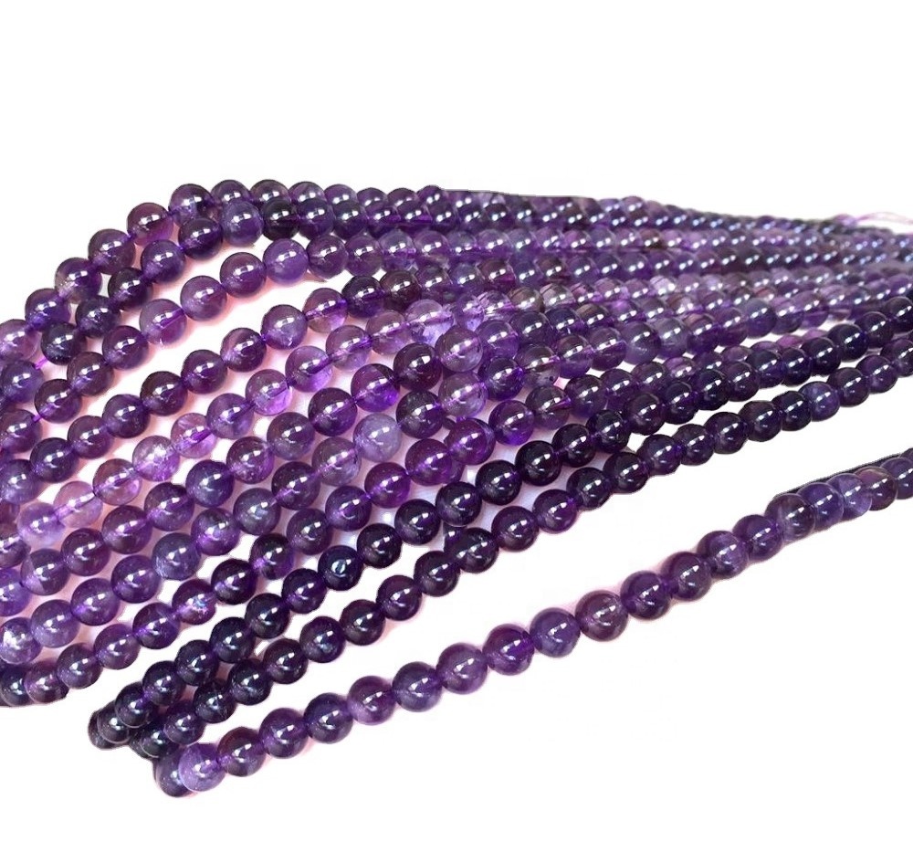 ការព្យាបាលអង្កាំរបស់អាមេតធម្មជាតិជាស្រេចនិងថាមពលអង្កាំ gemstone សម្រាប់ខ្សែខ្សែកខ្សែ wiy ការបង្កើតគ្រឿងអលង្ការ DIY 36