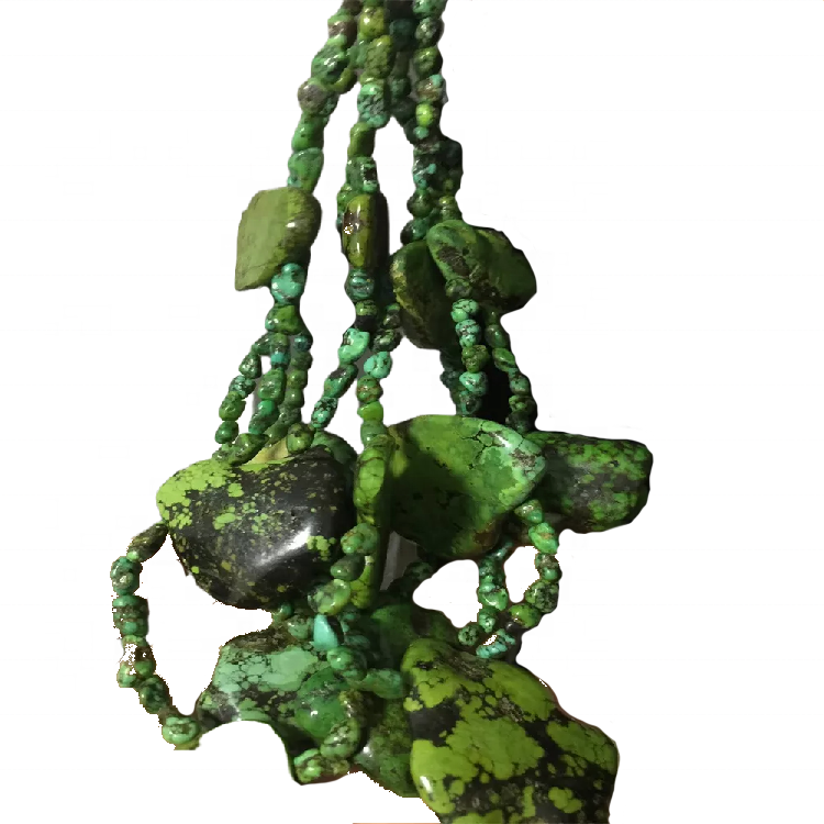 Chunky dicitur Turquoise Necklace genuina Big Turquoise Stone Baads Turquoise Statement jewelry 7