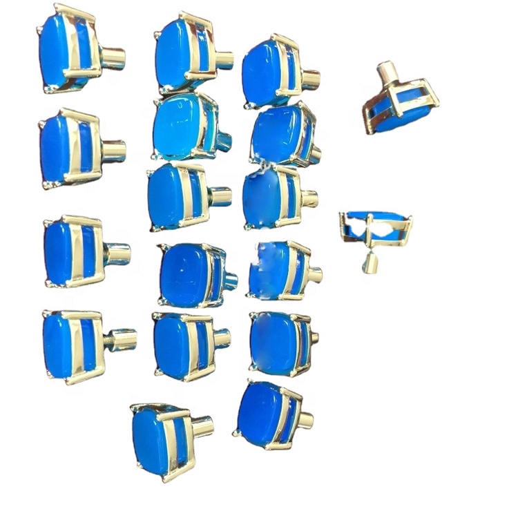 Agate Silver Manschettknappar 9