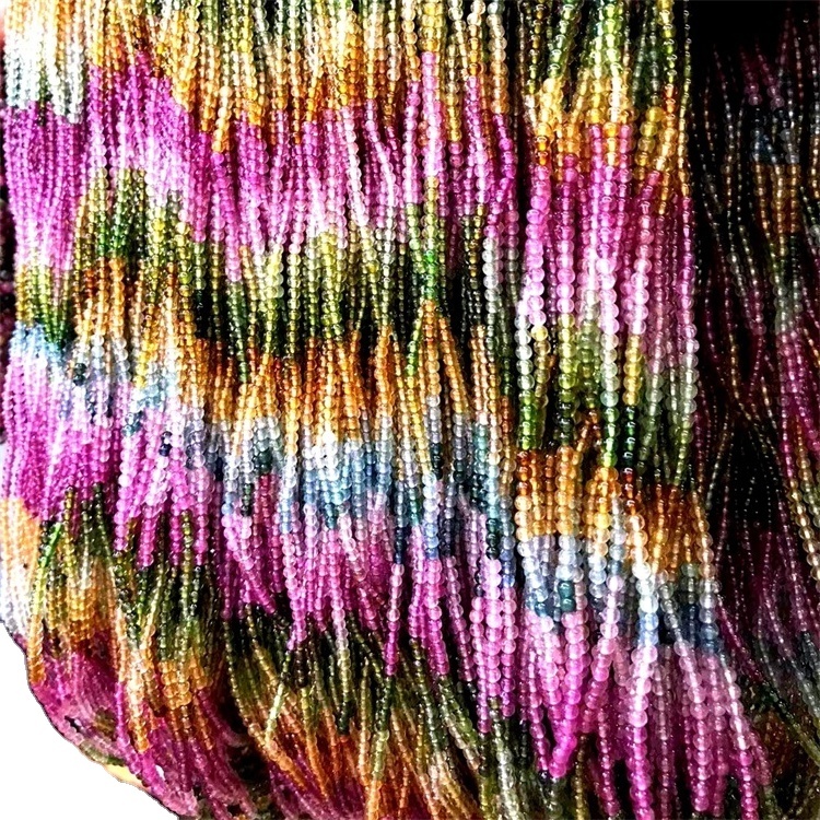 ਟੂਰਮਿਲਨ ਰਤਨ loose ਿੱਲੀ ਮਧੂਮਲੇ ਗੋਲ ਮਣਕੇ 11