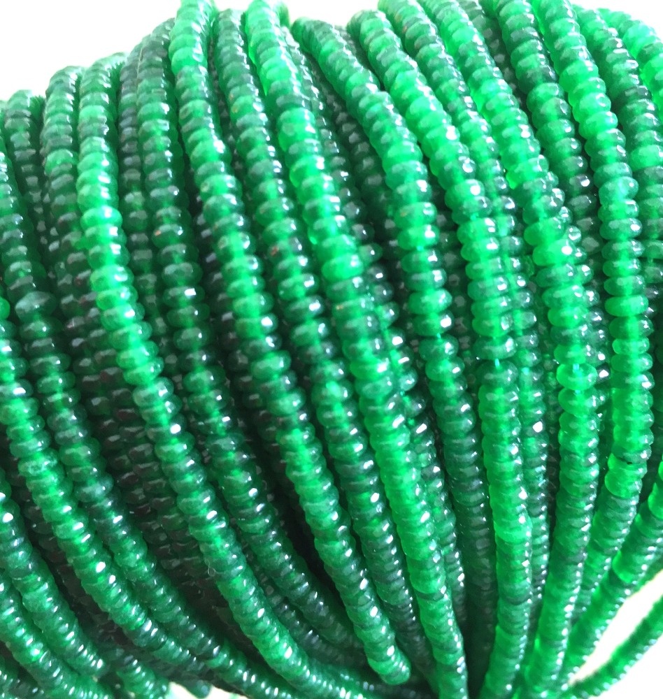 Wysokiej klasy naturalny zielony agat luźne koraliki szlachetne 6mm 8mm 10mm gładkie polerowane okrągłe 16-calowe nici 9