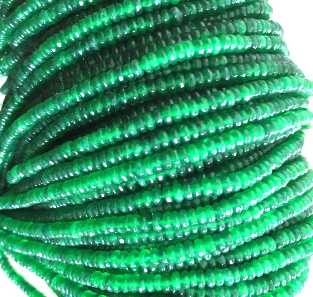 Wysokiej klasy naturalny zielony agat luźne koraliki szlachetne 6mm 8mm 10mm gładkie polerowane okrągłe 16-calowe nici 11