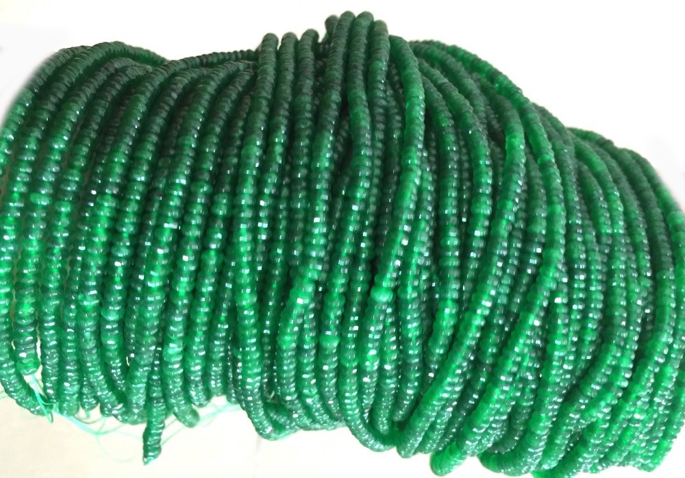 Wysokiej klasy naturalny zielony agat luźne koraliki szlachetne 6mm 8mm 10mm gładkie polerowane okrągłe 16-calowe nici 13