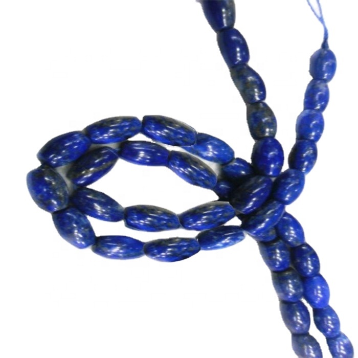 100% табиғи лепис лепули лазули баррель пішінді моншақтар 11