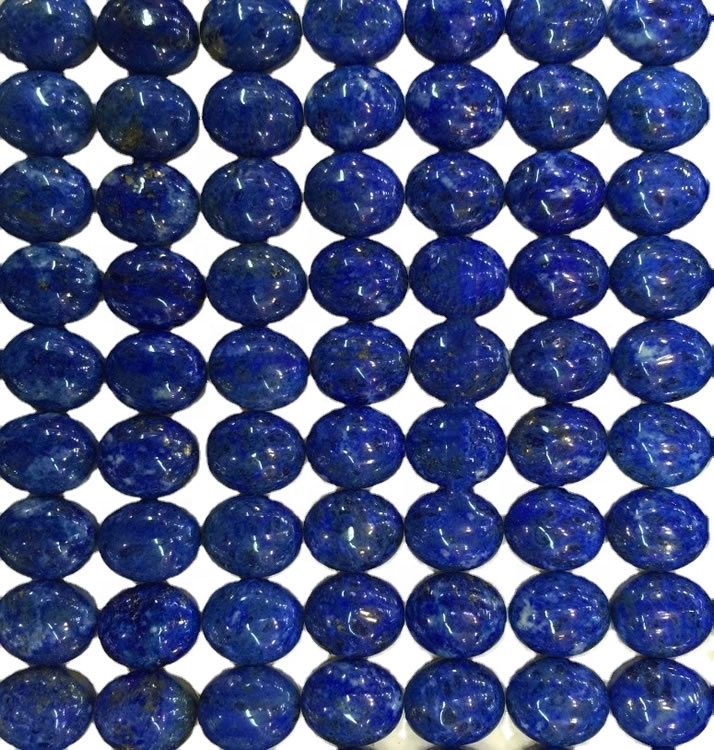 Natural Lapis Lazuli Oval Lapis Cabochon Loose Gemstones Smooth Cabochon 43