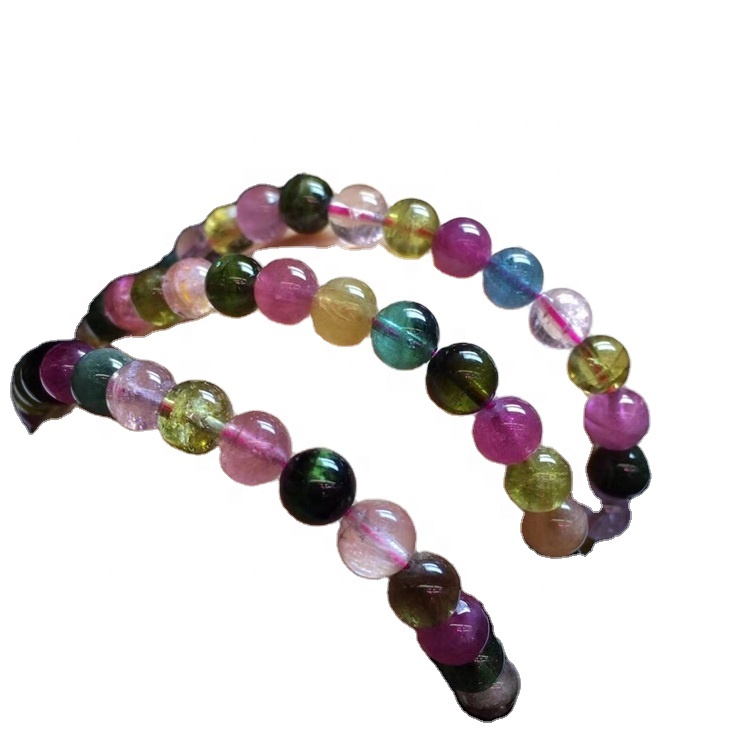 Kóreu Langt Innrautt Tourmaline Bead Neagtive Ion Magnetic Therapy Armband Far Innrautt Medical Tourmaline Armband 9