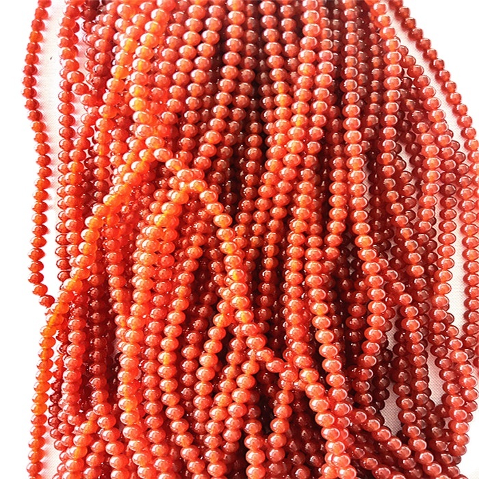 Natural  precious Stone Bead 4mm 6mm 8mm 10mm loose bead red Agate Stone 11