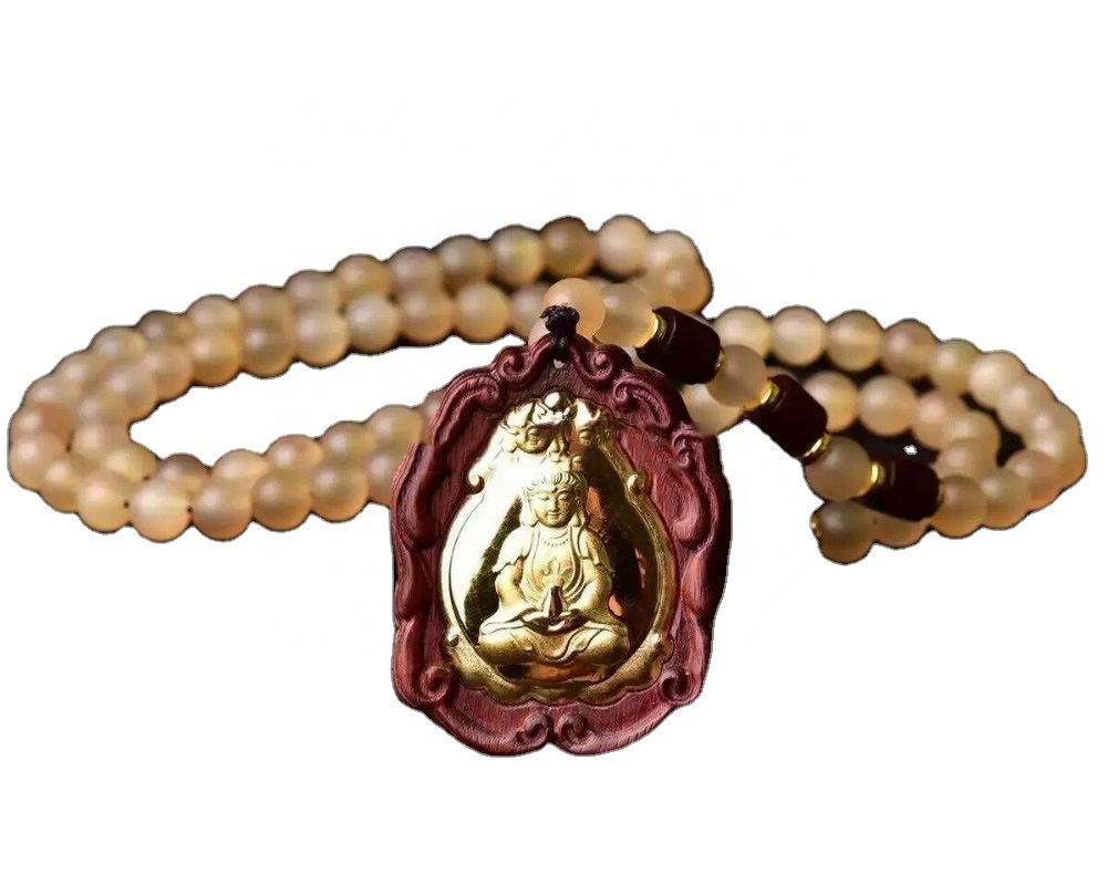 Tibet Cornu Saigae Tataricae 8mm 10mm 12mm Bracciali perline 37