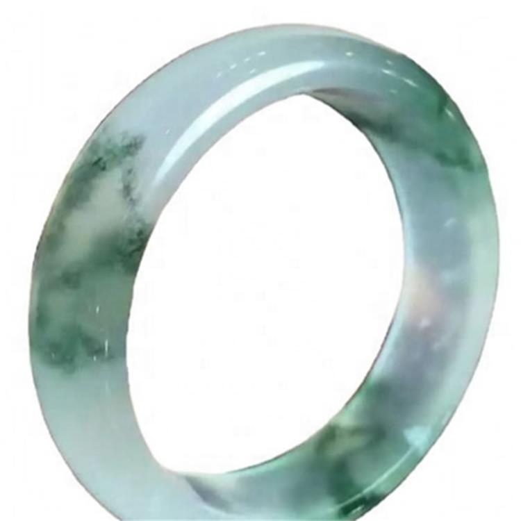 Բարձրորակ Gemstone Emerald Bangle Hot-Sale Natural Emerald Bangle Green Myanmar Jade Bracelets Round Bangles Նվեր 33
