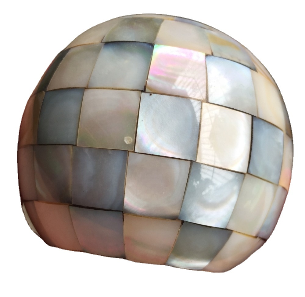 WHESTAL CITE tulaga maualuga Dye Shell Mop Mostac Little Beads 34