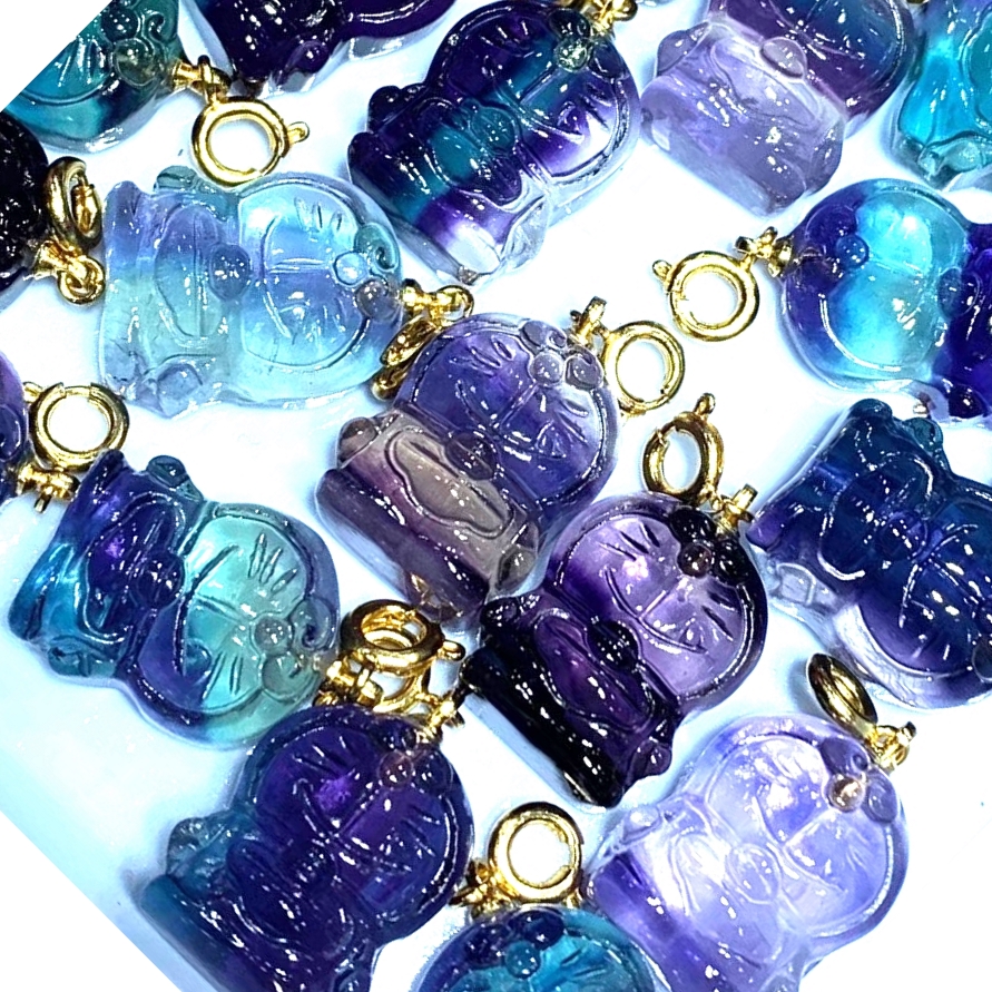 blue fluorite sculptile cattus fluorate cattus figurine cooperantur cattus 39