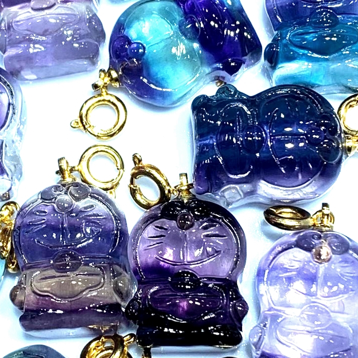 blue fluorite sculptile cattus fluorate cattus figurine cooperantur cattus 41