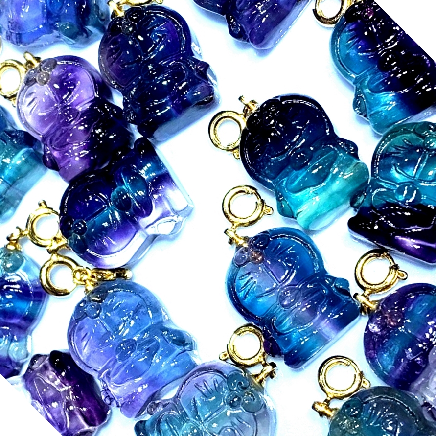 blue fluorite sculptile cattus fluorate cattus figurine cooperantur cattus 37