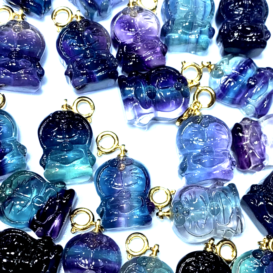 blue fluorite sculptile cattus fluorate cattus figurine cooperantur cattus 45