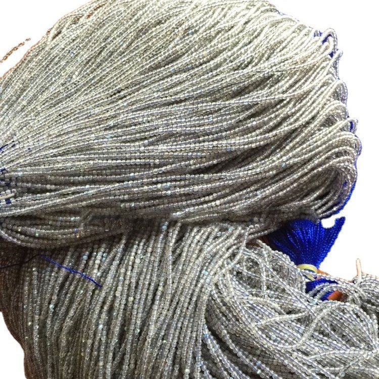 Полупрозрачни сиви лабрадоретни мъниста истински естествен висок клас скъпоценни камъни кръгли разхлабени мъниста 6mm 8mm 10mm множество опции 34