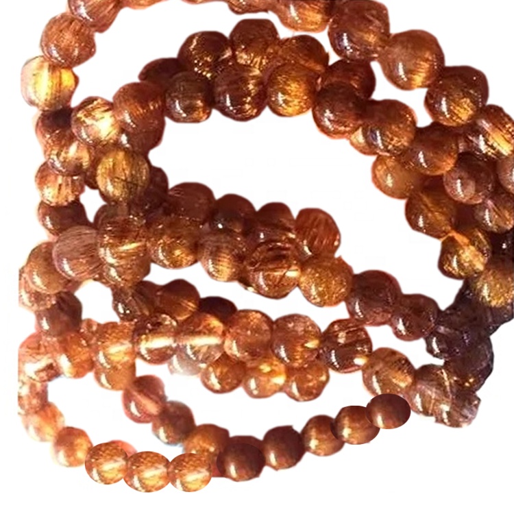 ಚಾಯ್ಸ್ ಕಾಪರ್ ಡುಟಿಲೇಟೆಡ್ ಸ್ಫಟಿಕ ಬ್ರೇಸ್ಲೆಟ್ ಜಿವೆಲ್ಲರಿಗಾಗಿ ನೈಸರ್ಗಿಕ ಸಿಟ್ರಿನ್ ಮಣಿಗಳು ವಿವಿಧ ಗಾತ್ರವನ್ನು ಸುತ್ತುತ್ತವೆ 34