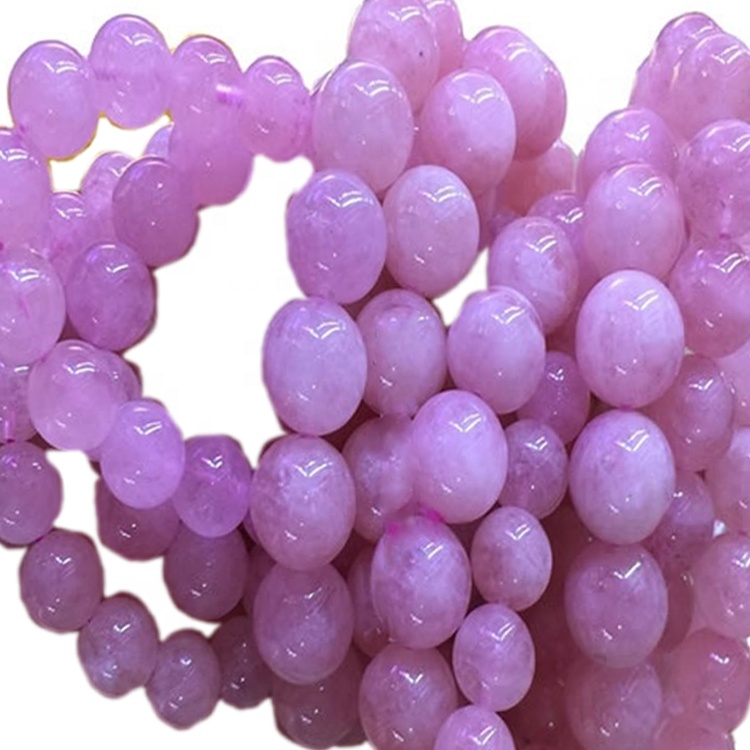 Braccialetti in pietra preziosa naturale rotonda da 8mm Morganite 38