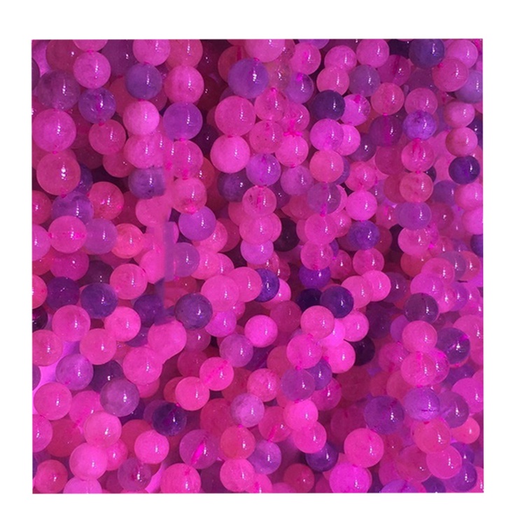 Gemstone Morganite di 8mm Braccialetto di guarigione della gemma di 8mm Morganite. Brining Energies of Love. La pace. Gioia e forza interiore. Regalo del braccialetto 25