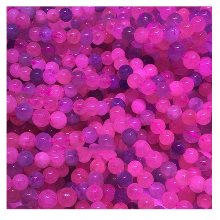 Gemstone Morganite di 8mm Braccialetto di guarigione della gemma di 8mm Morganite. Brining Energies of Love. La pace. Gioia e forza interiore. Regalo del braccialetto 27