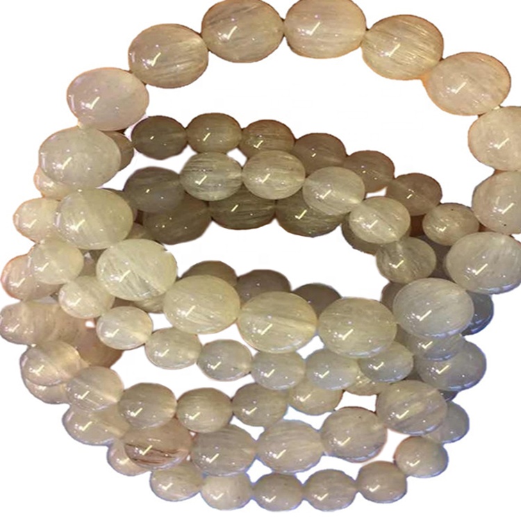 Bracciali della pietra preziosa della pietra preziosa del quarzo del quarzo del quarzo bianco 26