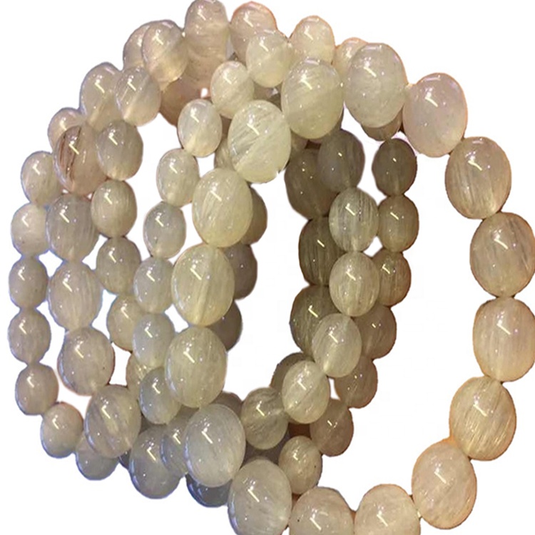 Bracciali della pietra preziosa della pietra preziosa del quarzo del quarzo del quarzo bianco 28