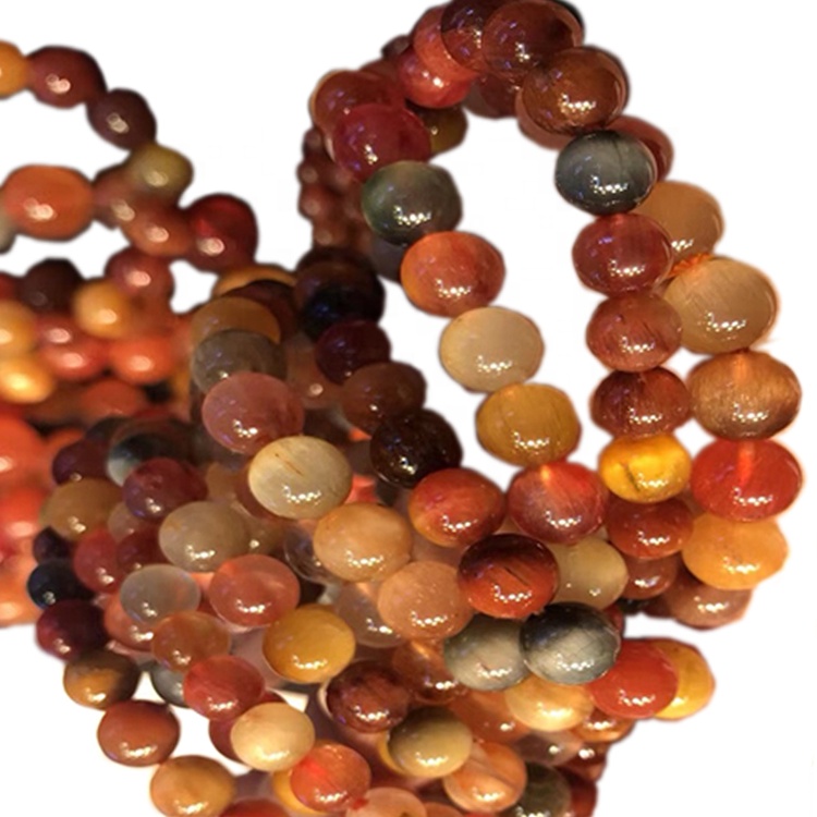 Byzylyk me rruaza të rrumbullakëta kuarci me ngjyra të cilësisë së lartë, prodhon bizhuteri Unisex me shumicë Bizhuteri të personalizueshme 34