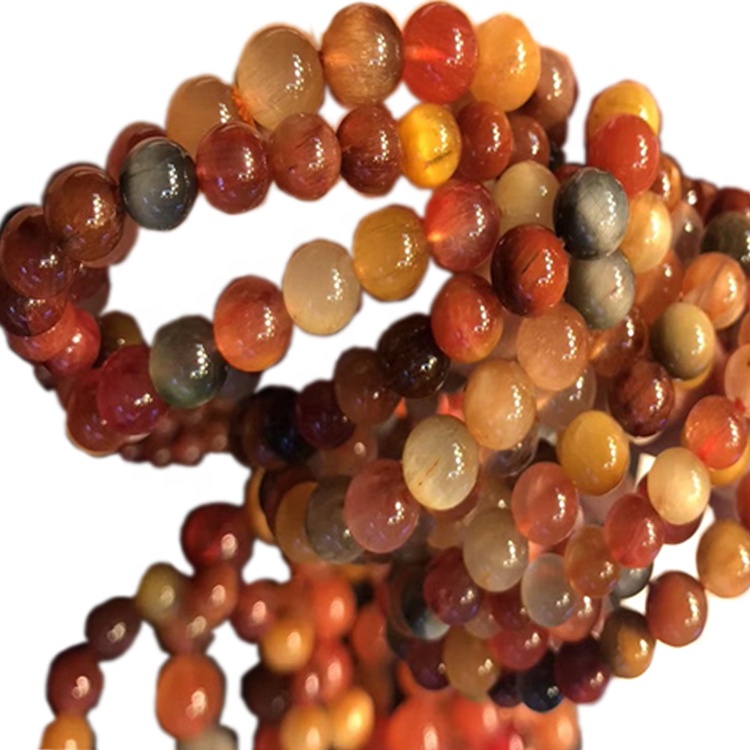 Byzylyk me rruaza të rrumbullakëta kuarci me ngjyra të cilësisë së lartë, prodhon bizhuteri Unisex me shumicë Bizhuteri të personalizueshme 32