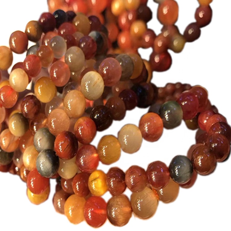 Byzylyk me rruaza të rrumbullakëta kuarci me ngjyra të cilësisë së lartë, prodhon bizhuteri Unisex me shumicë Bizhuteri të personalizueshme 38