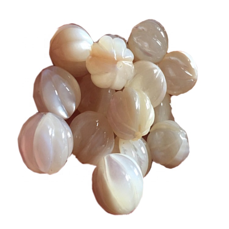 Натуральная белая мать жемчужной раковины бусин 7