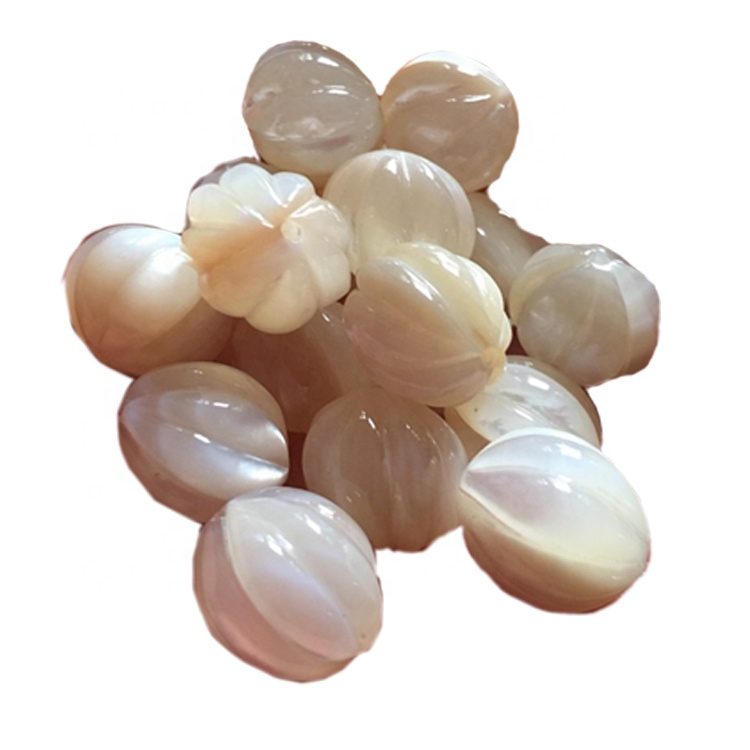 Натуральная белая мать жемчужной раковины бусин 9