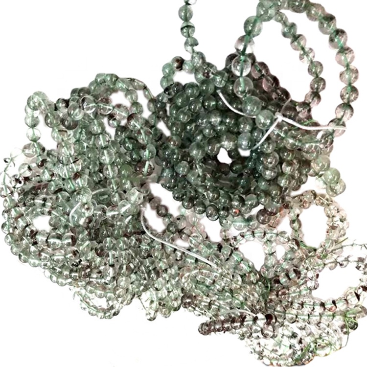 3 millimetri 6mm 8mm 10mm12mm Quarzo naturale Phantom Quarzo rotondo perline 30