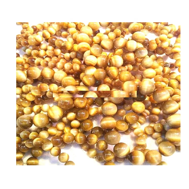 മിശ്രിതം സ്വാഭാവികമായും കളർ ടൈഗർ ഐ റ round ണ്ട് ബീഡ്സ് ബ്രേസ്ലെറ്റുകൾ / സ്വാഗതം ഒഇഎം & ഒഡിഎം ഓർഡർ 34