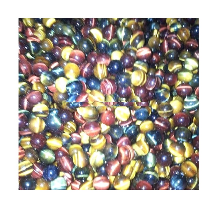 മിശ്രിതം സ്വാഭാവികമായും കളർ ടൈഗർ ഐ റ round ണ്ട് ബീഡ്സ് ബ്രേസ്ലെറ്റുകൾ / സ്വാഗതം ഒഇഎം & ഒഡിഎം ഓർഡർ 38