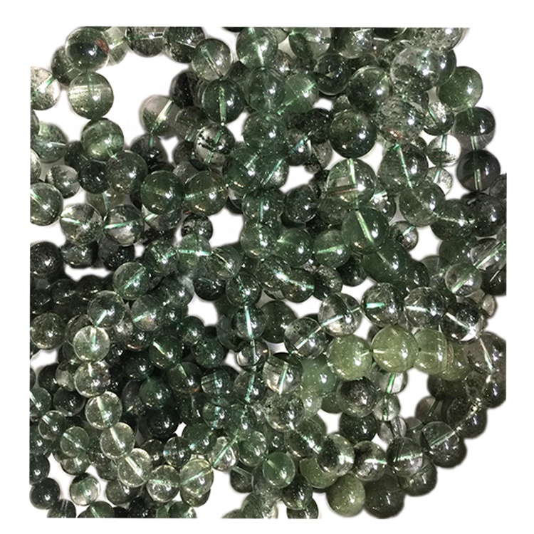 ខ្សែដៃអង្កាំអង្កាំគ្រីស្តាល់ គ្រីស្តាល់ រ៉ែថ្មខៀវធម្មជាតិពណ៌បៃតងធម្មជាតិ 30