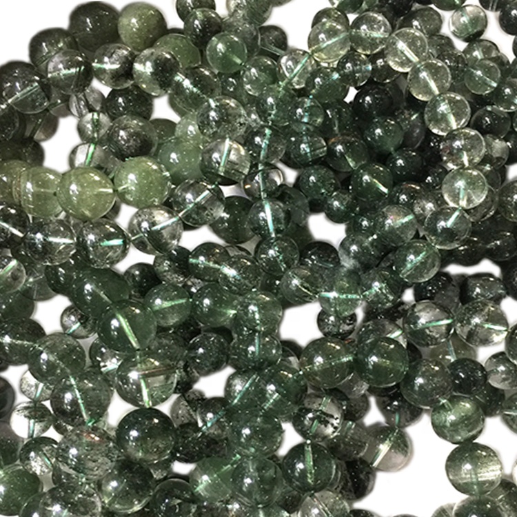 ខ្សែដៃអង្កាំអង្កាំគ្រីស្តាល់ គ្រីស្តាល់ រ៉ែថ្មខៀវធម្មជាតិពណ៌បៃតងធម្មជាតិ 36