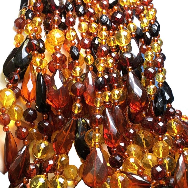 2021 New Style Top Quality Sætur Amber Teething Hálsmen 34