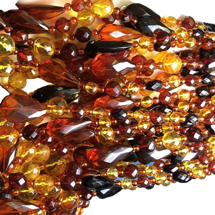 2021 New Style Top Quality Sætur Amber Teething Hálsmen 36